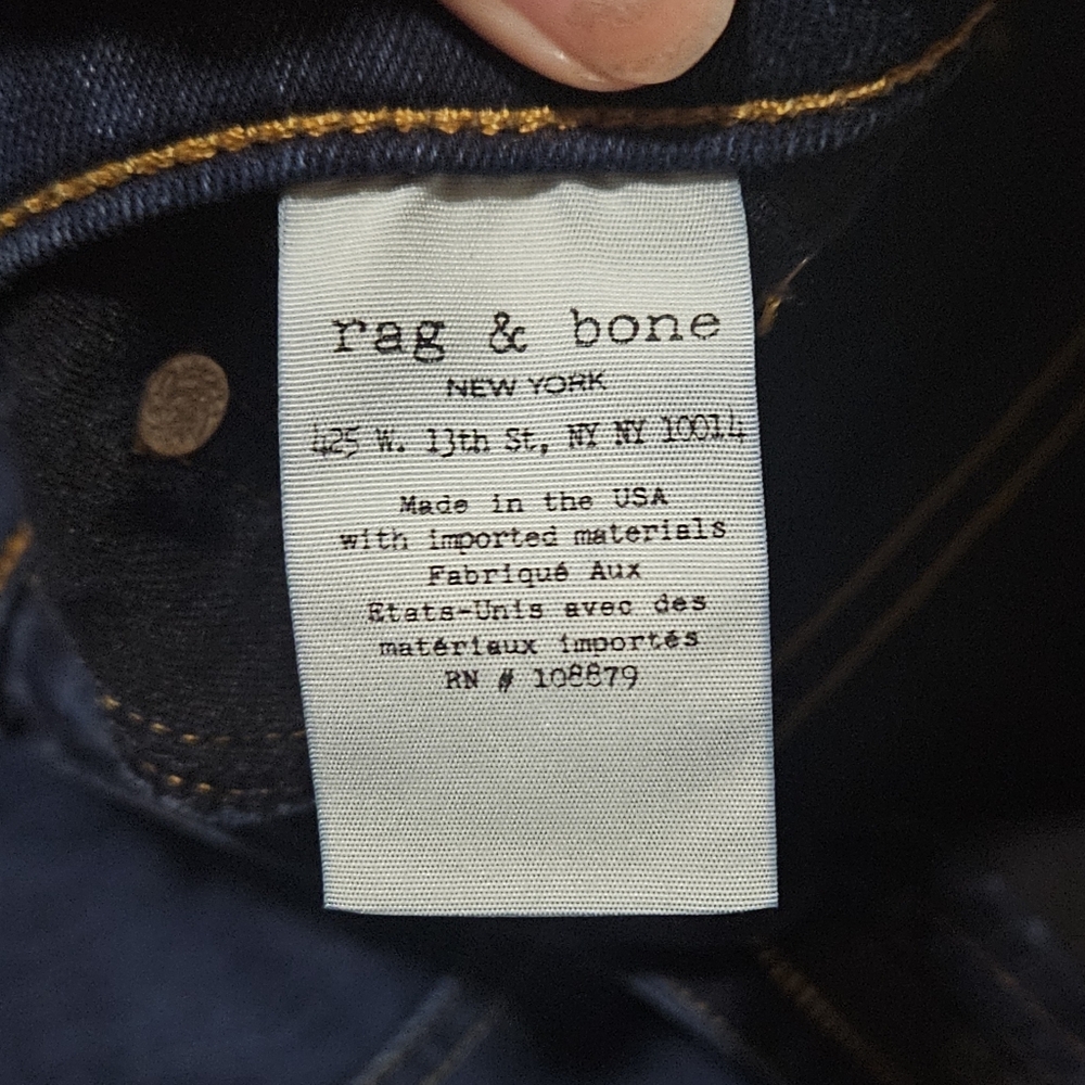 Rag & Bone Women's Skinny Jeans Size 29 - Picture 3 of 16